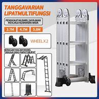 Tangga Lipat 4 Meter